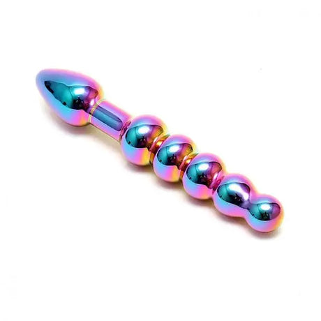 Sensual Multi Coloured Glass Laila Anal Probe - Save 25% - Fast Shipping - Dildo United Kingdom Stoke-on-trent