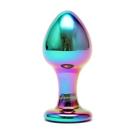 Sensual Multi Coloured Glass Melany Anal Dildo - Save 30% - Fast Shipping - United Kingdom Stoke-on-trent