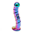 Sensual Multi Coloured Glass Nikita Dildo - Save 25% - Fast Shipping - United Kingdom Stoke-on-trent