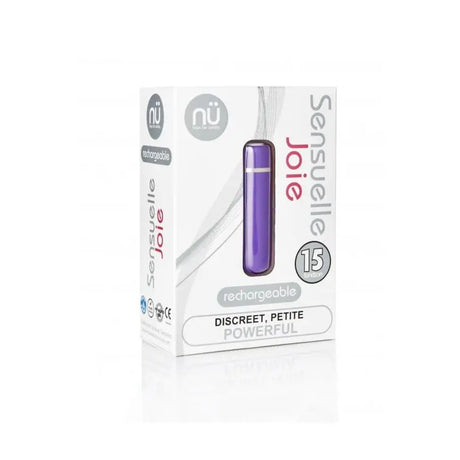 Sensuelle Joie 15 Function Bullet - Purple - Sex Toys - Save 25% - Sensuelle Joie Function Bullet - Purple - Fast Shipping - Vibrator