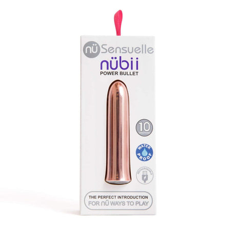 SENSUELLE NUBII 15 FUNCTION BULLET - ROSE GOLD - Sex Toys