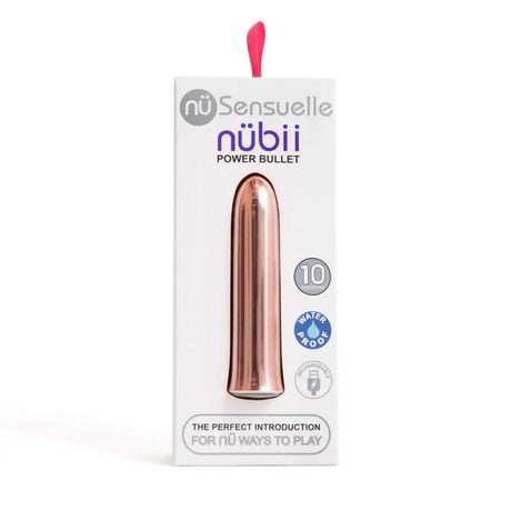 Sensuelle Nubii 15 Function Bullet - Rose Gold - Sex Toys - Save 25% - Sensuelle Nubii Function Bullet - Rose Gold - Fast Shipping