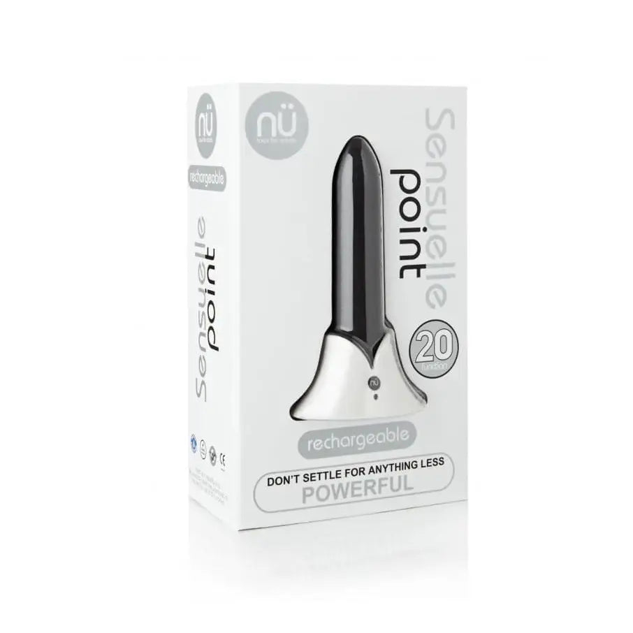 Sensuelle Point 20 Function - Black - Save 15% - Sensuelle Point Function - Black - Fast Shipping - Vibrator United Kingdom Stoke-on-trent