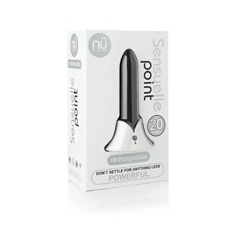 Sensuelle Point 20 Function - Black - Save 15% - Sensuelle Point Function - Black - Fast Shipping - Vibrator United Kingdom Stoke-on-trent
