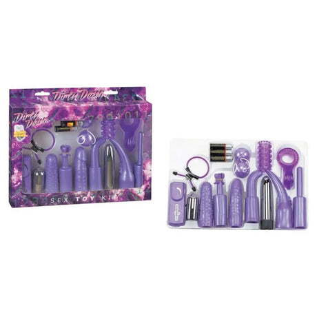 Seven Creations Dirty Dozen Couples Kit Purple Save 20% Fast Shipping Vibrator United Kingdom Stoke on Trent