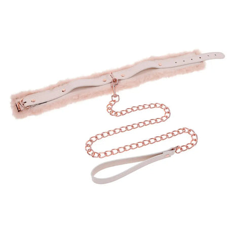 Sex and Mischief Fur Collar Leash - Save 25% - Fast Shipping - Sale United Kingdom Stoke-on-trent