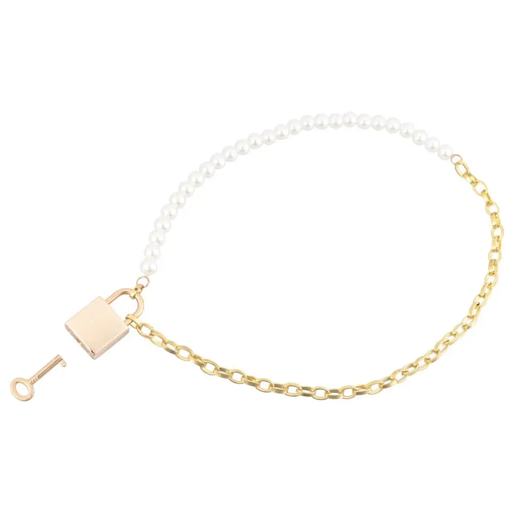Sex and Mischief Pearl Day Collar - Save 25% - Fast Shipping - Sale United Kingdom Stoke-on-trent