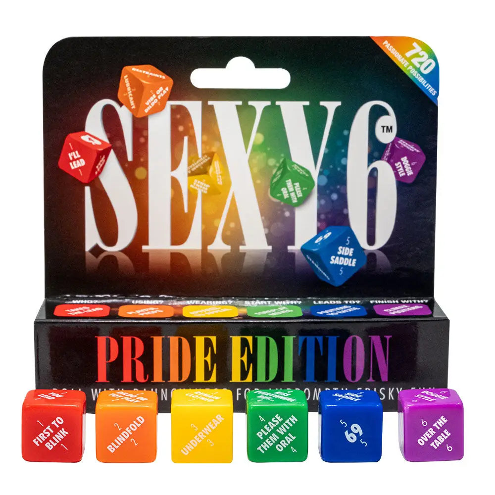 Sexy 6 Dice - Pride Edition - Save 5% - Fast Shipping - Sale United Kingdom Stoke-on-trent