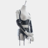 Sexy Gothic Pvc Lingerie Set - Save 25% - Pvc - Fast Shipping - Sale United Kingdom Stoke-on-trent