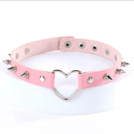 Sexy Love Heart Spiked Choker - Fast Shipping - Sale United Kingdom Stoke-on-trent