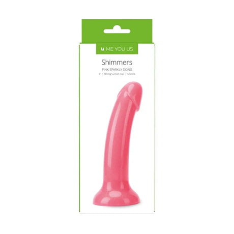 Shimmering Sparkly Dong Pink 6 Inches - Save 25% - Pink - Fast Shipping - Dildo United Kingdom Stoke-on-trent