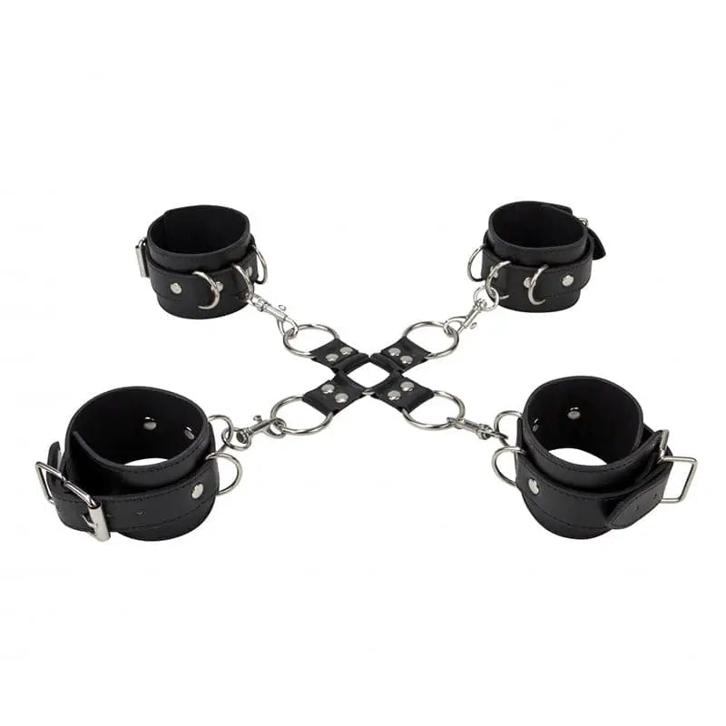 Shots Ouch Leather Hand and Leg Cuffs - Save 25% - and - Fast Shipping - Sale United Kingdom Stoke-on-trent