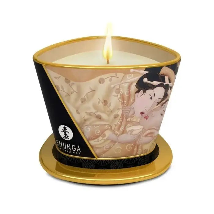 Shunga Massage Candles 170ml Desire / Vanilla - Save 25% - Fast - Sale United Kingdom Stoke-on-trent
