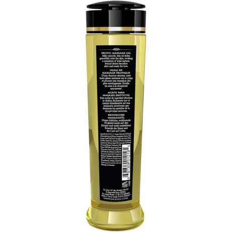 Shunga Massage Oil Seduction 240ml - Midnight Flower - Save 20% - Sale United Kingdom Stoke-on-trent