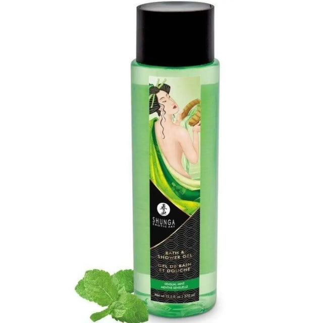 Shunga Shower Gel Sensual Mint - Save 20% - Fast Shipping - Sale United Kingdom Stoke-on-trent