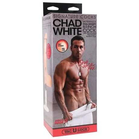 Signature Cocks Chad White Vanilla - Save 20% - Fast Shipping - Dildo United Kingdom Stoke-on-trent