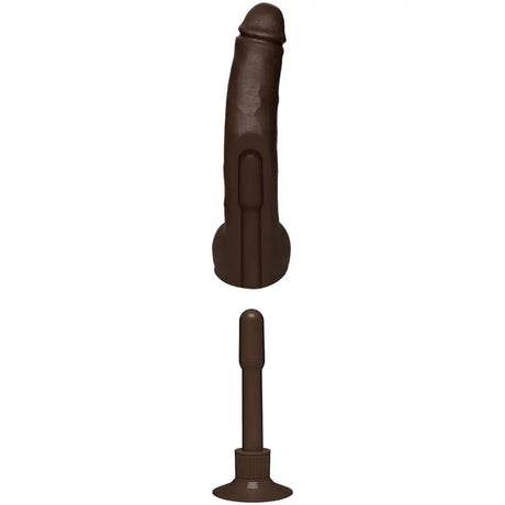 Signature Cocks Safaree Samuels Anaconda Vibrating Ultraskyn Cock with Suction Base Black 12 Inch - Save 15% - Dildo United Kingdom