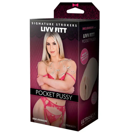 Signature Strokers Livv Fitt Ultraskyn Pocket Pussy Stroker - Save 20% - Sale United Kingdom Stoke-on-trent