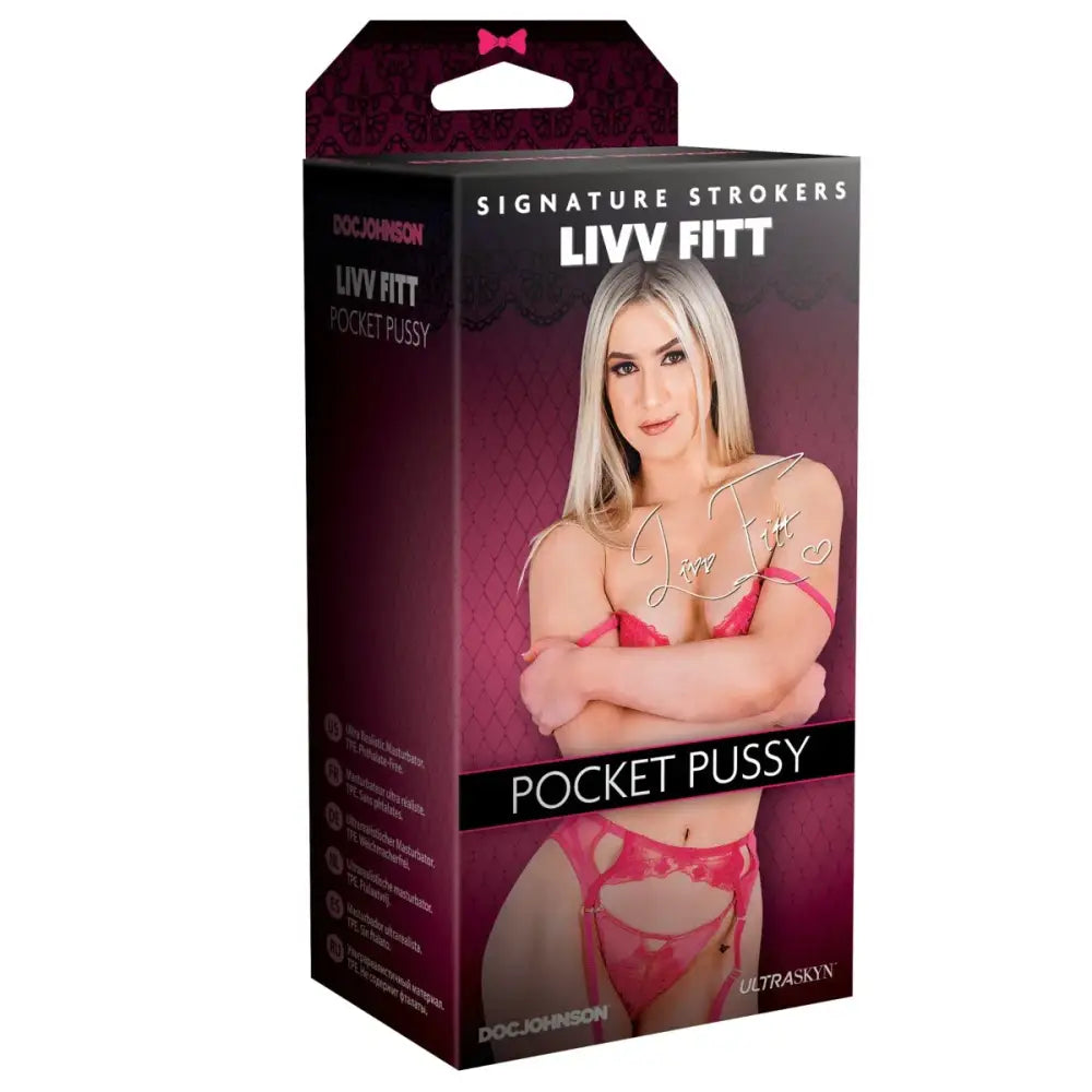 Signature Strokers Livv Fitt Ultraskyn Pocket Pussy Stroker - Save 20% - Sale United Kingdom Stoke-on-trent