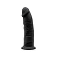 Silexd 6 Inch Realistic Silicone Dual Density Dildo with Suction Cup Black - Dildos - Save 25% - Silexd Inch - United Kingdom Stoke-on-trent