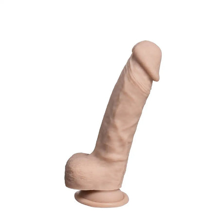 Silexd 7 Inch Real Skin Liquid Silicone Dildo with Suction Cup and Balls Save 20% Silexd Inch United Kingdom Stoke on Trent