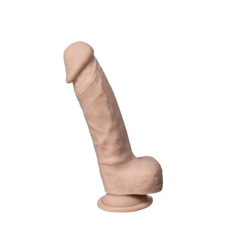 Silexd 7 Inch Real Skin Liquid Silicone Dildo with Suction Cup and Balls Save 20% Silexd Inch United Kingdom Stoke on Trent