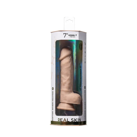 Silexd 7 Inch Real Skin Liquid Silicone Dildo with Suction Cup and Balls Save 20% Silexd Inch United Kingdom Stoke on Trent
