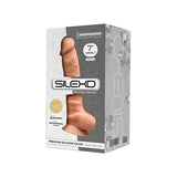 Silexd 7 Inch Realistic Silicone Dual Density Dildo with Suction Cup and Balls - Dildos - Save 25% - Silexd Inch - United Kingdom