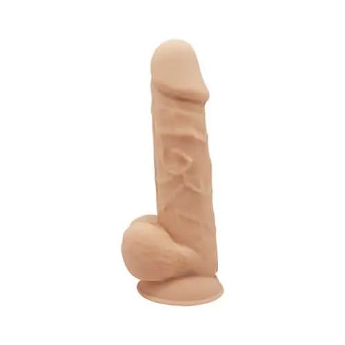 Silexd 8.5 Inch Realistic Silicone Dual Density Girthy Dildo with Suction Cup Balls - Dildos - Save 30% - Silexd Inch - United Kingdom