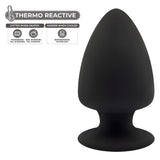 Silexd Dual Density Large Silicone Butt Plug 5 Inches - Plugs - Save 20% - Sale