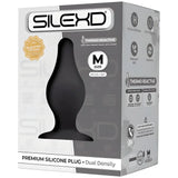 Silexd Dual Density Tapered Silicone Butt Plug Medium - Plugs - Save 30% - Silexd - Fast Shipping - Sale United Kingdom Stoke-on-trent