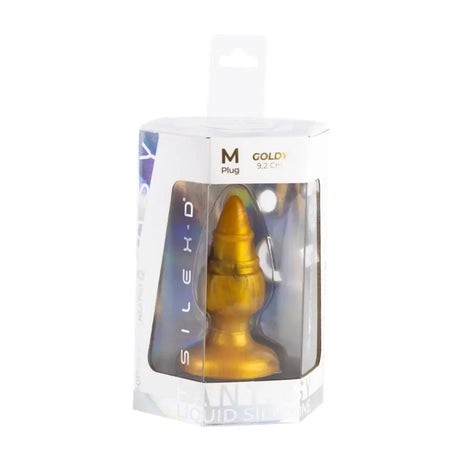 Silexd Fantasy Collection Goldy Butt Plug Medium - Save 15% - Dildos United Kingdom Stoke-on-trent