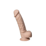 Silexd Real Skin 8 Inch Silicone Dildo with Balls - Save 15% - Dildos United Kingdom Stoke-on-trent