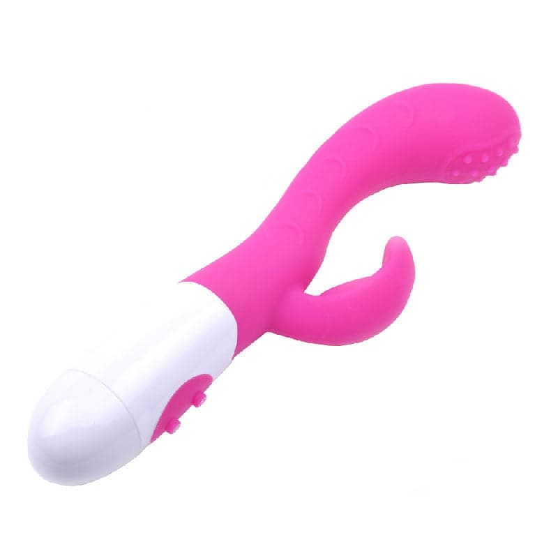 Silicone Dual Motors Gspot Vibrator Pink - Save 30% - Sale