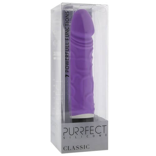 Vibrador realista de silicone