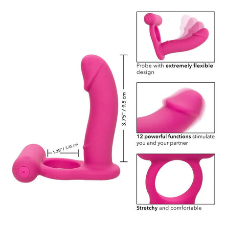 Silicone Rechargeable Double Diver Stimulator - Save 30% - Fast Shipping - Sale United Kingdom Stoke-on-trent