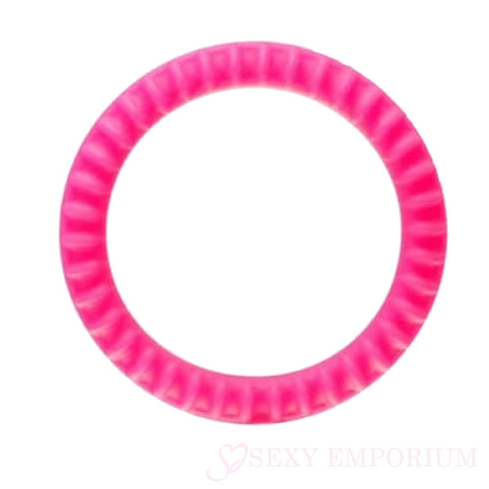 Silicone Ribbed Cock Rings