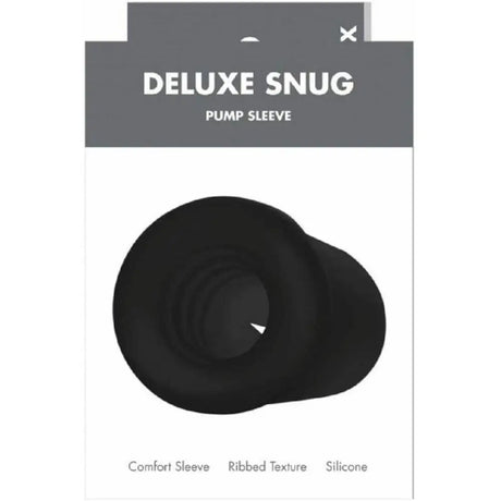Silicone Snug Penis Pump Sleeve Black - Save 25% - Fast Shipping - Sale United Kingdom Stoke-on-trent
