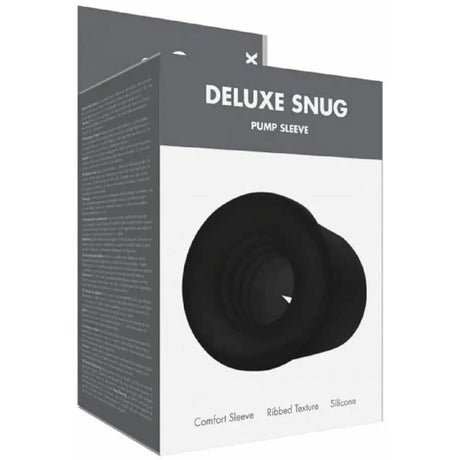 Silicone Snug Penis Pump Sleeve Black - Save 25% - Fast Shipping - Sale United Kingdom Stoke-on-trent