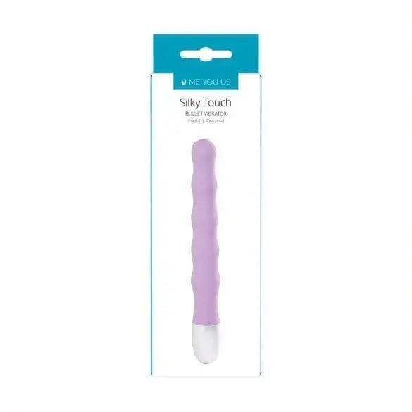 Silky Touch Bullet Vibrator Sex Toy for Women Men Couples Adult Soft Massager Purple - Original Sexy Emporium United Kingdom Stoke-on-trent