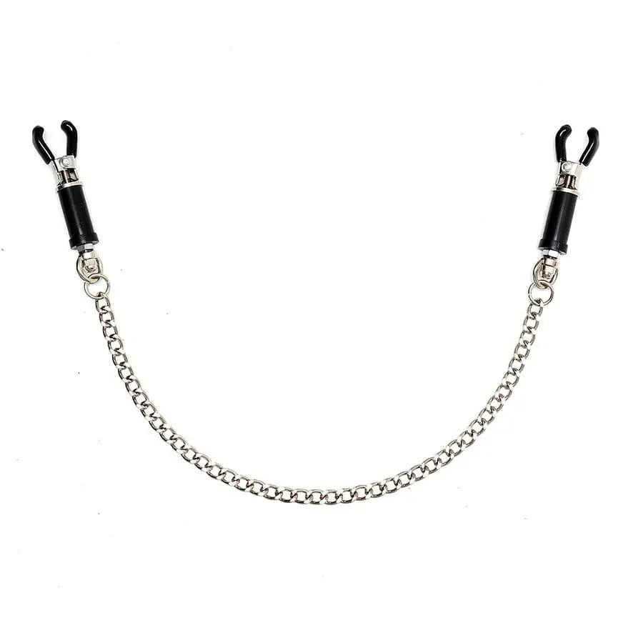 Silver Nipple Clamps with Chain - Save 25% - with - Fast Shipping - Sale United Kingdom Stoke-on-trent
