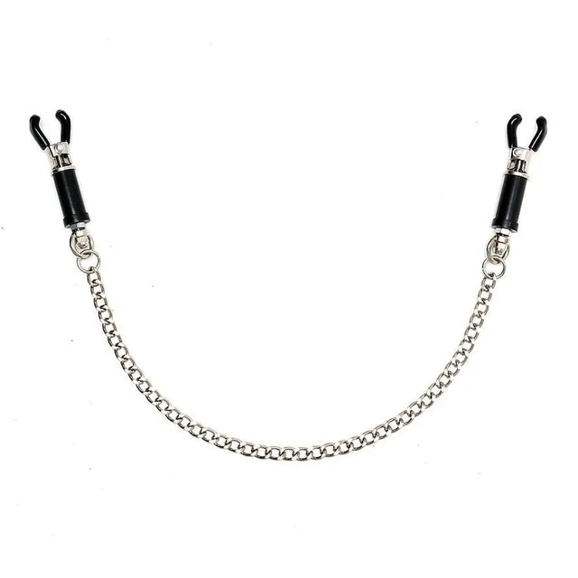 Silver Nipple Clamps with Chain - Save 25% - with - Fast Shipping - Sale United Kingdom Stoke-on-trent
