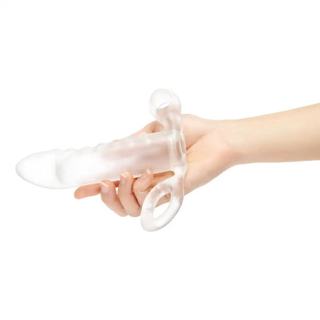 Size Up Clear Penis Vibrating 2 Inch Extender - Save 30% - Fast Shipping - Sale United Kingdom Stoke-on-trent