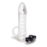Size Up Clear Penis Vibrating 2 Inch Extender - Save 30% - Fast Shipping - Sale United Kingdom Stoke-on-trent