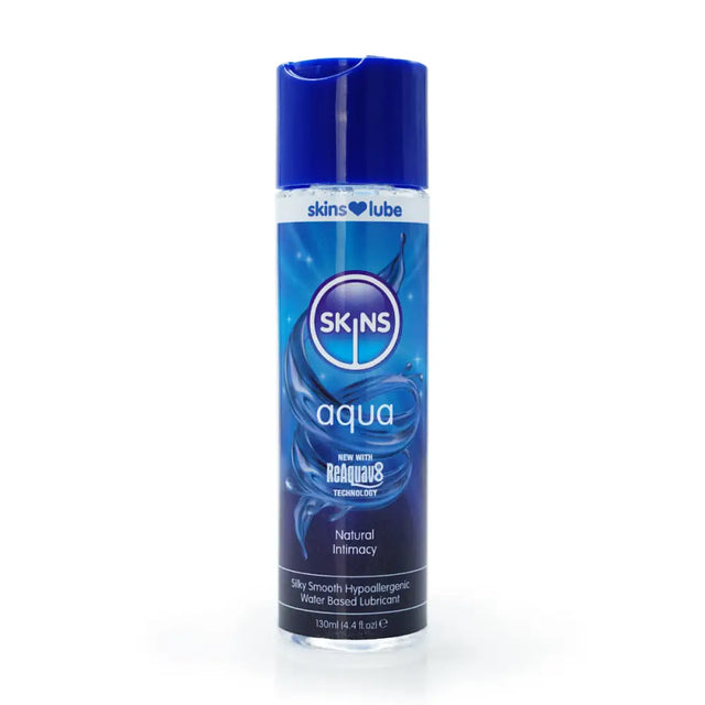 Skins Aqua Water Based Lubricant 4.4 Fl Oz (130ml) - Save 30% - Fl Oz - Fast Shipping - Sale United Kingdom Stoke-on-trent