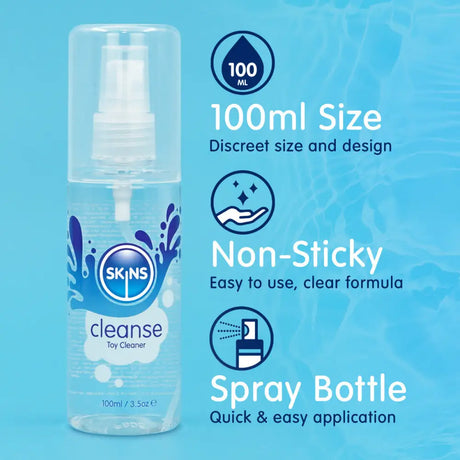Skins Cleanse Toy Cleaner 100ml - Save 30% - Fast Shipping - Sale United Kingdom Stoke-on-trent