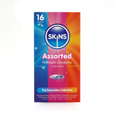Skins Condoms Assorted 16 Pack - D&r Nat Ut - Save 25% - D&r Nat Ut - Fast Shipping - Sale United Kingdom Stoke-on-trent