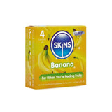 Skins Condoms Banana 4 Pack - Save 20% - Fast Shipping - Sale United Kingdom Stoke-on-trent