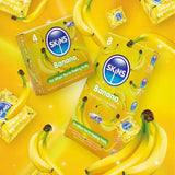 Skins Condoms Banana 8 Pack - Save 20% - Fast Shipping - Sale United Kingdom Stoke-on-trent