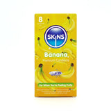Skins Condoms Banana 8 Pack - Save 20% - Fast Shipping - Sale United Kingdom Stoke-on-trent